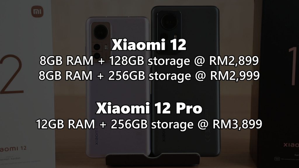 Xiaomi 12 Xiaomi 12 Pro