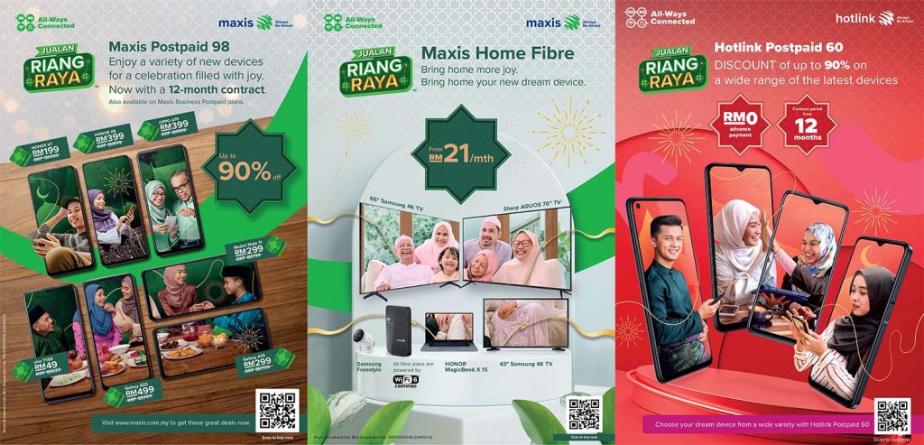 Maxis Jualan Riang Raya sales 2022 featured