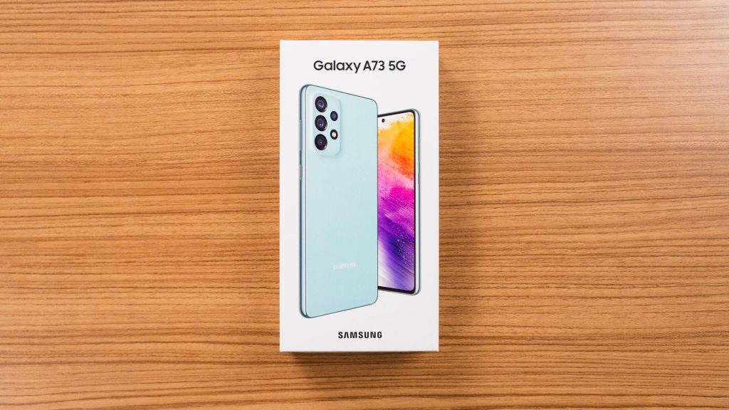 Samsung Galaxy A73 5G unboxing