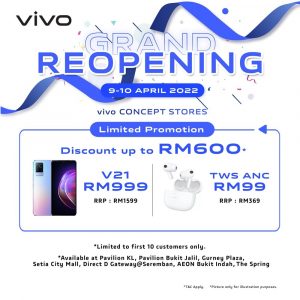 vivo Grand ReOpening April 2022