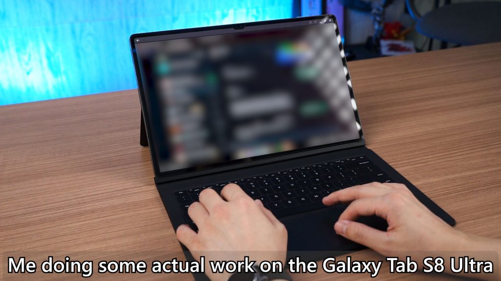 Samsung Galaxy Tab S8 Ultra as laptop replacement