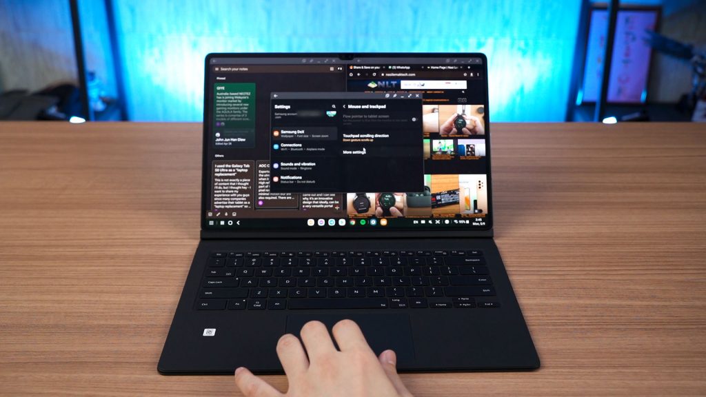 Samsung Galaxy Tab S8 Ultra as laptop replacement