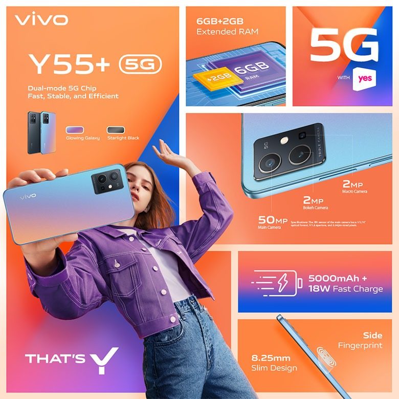vivo Y55+ 5G 1