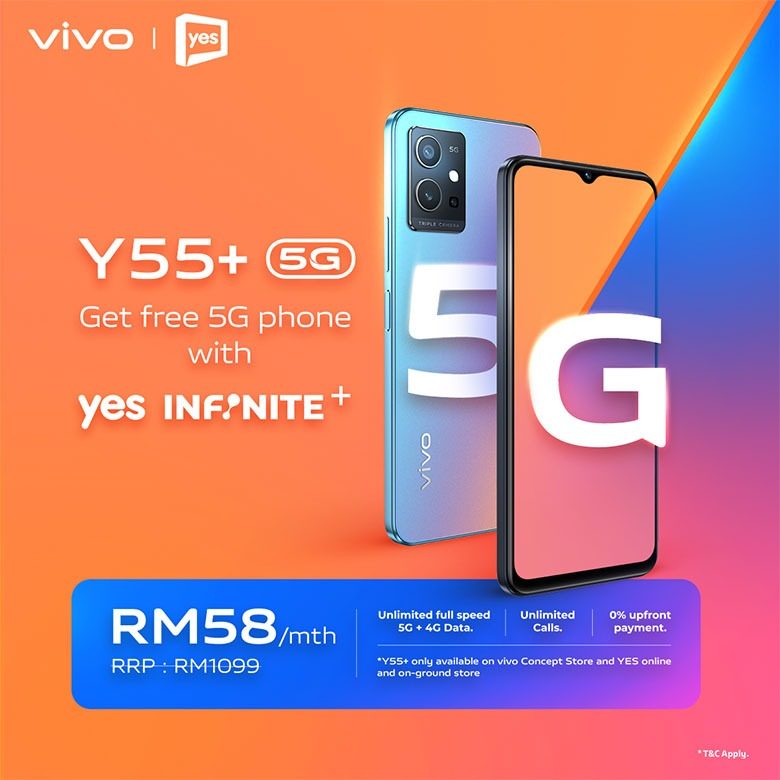 vivo Y55+ 5G 2