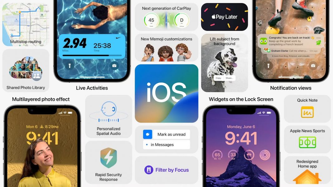 Apple iOS 16 reveal