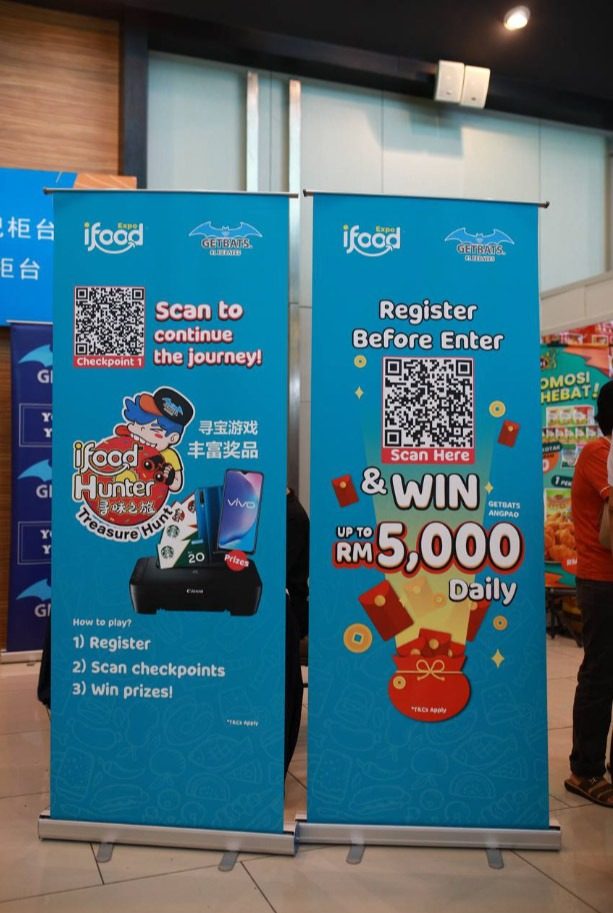 GETBATS x iFood Expo iFood Hunter campaign 1