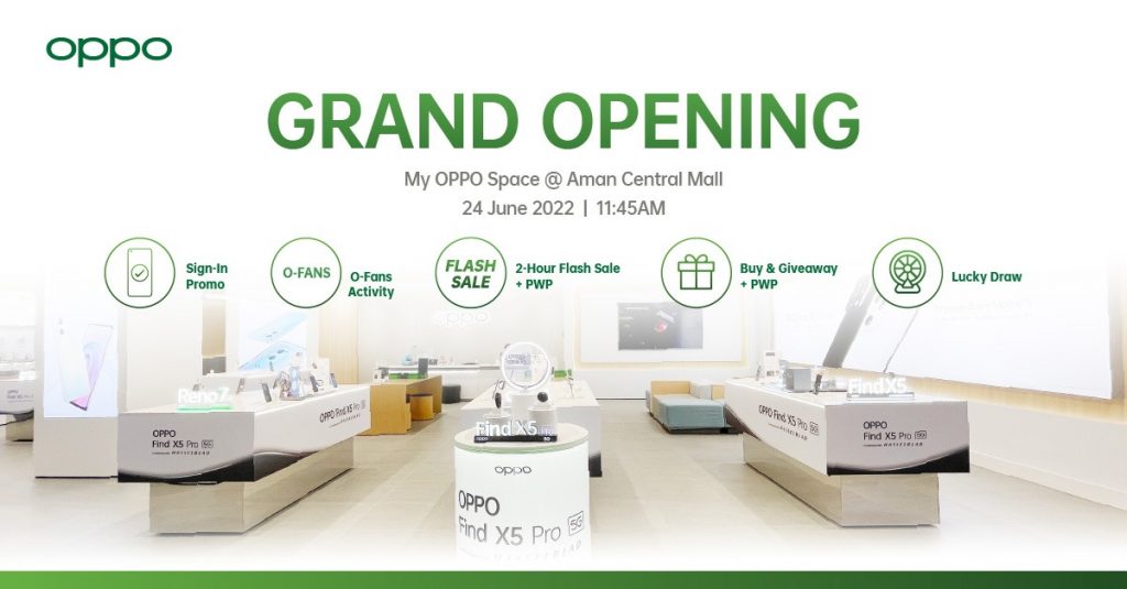 My OPPO 15th Outlet Aman Central 1