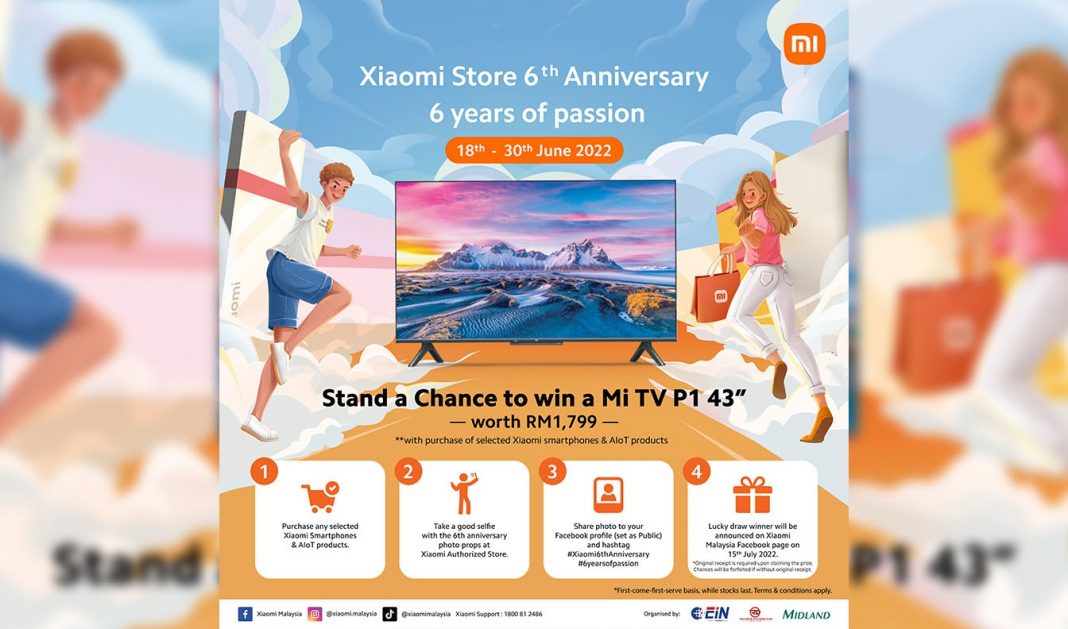 Xiaomi Malaysia Stores 6th Anniversary featured