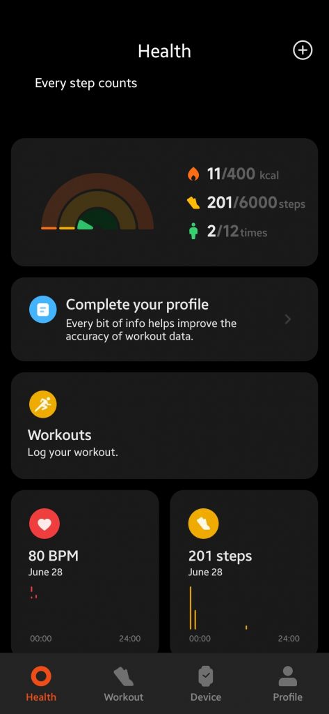 Xiaomi Smart Band 7 Mi Fitness 1