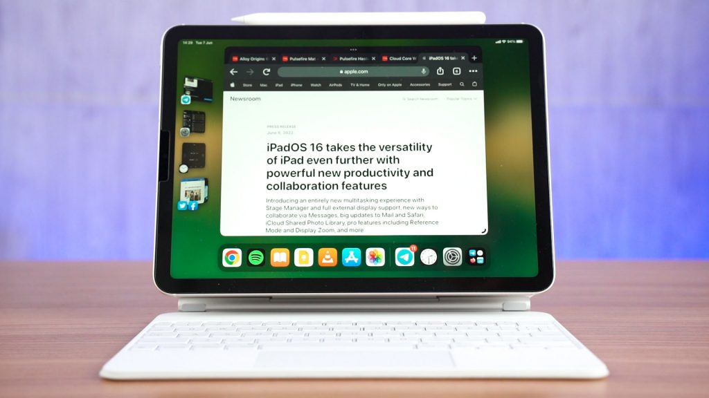 iPad OS 16 Beta 1