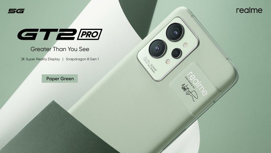 realme GT 2 Pro Paper Green featured
