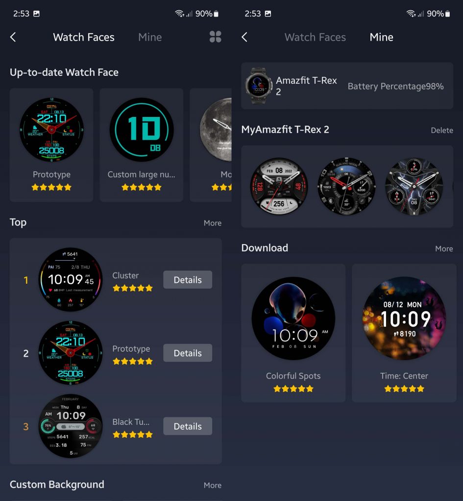 Amazfit Zepp App 8