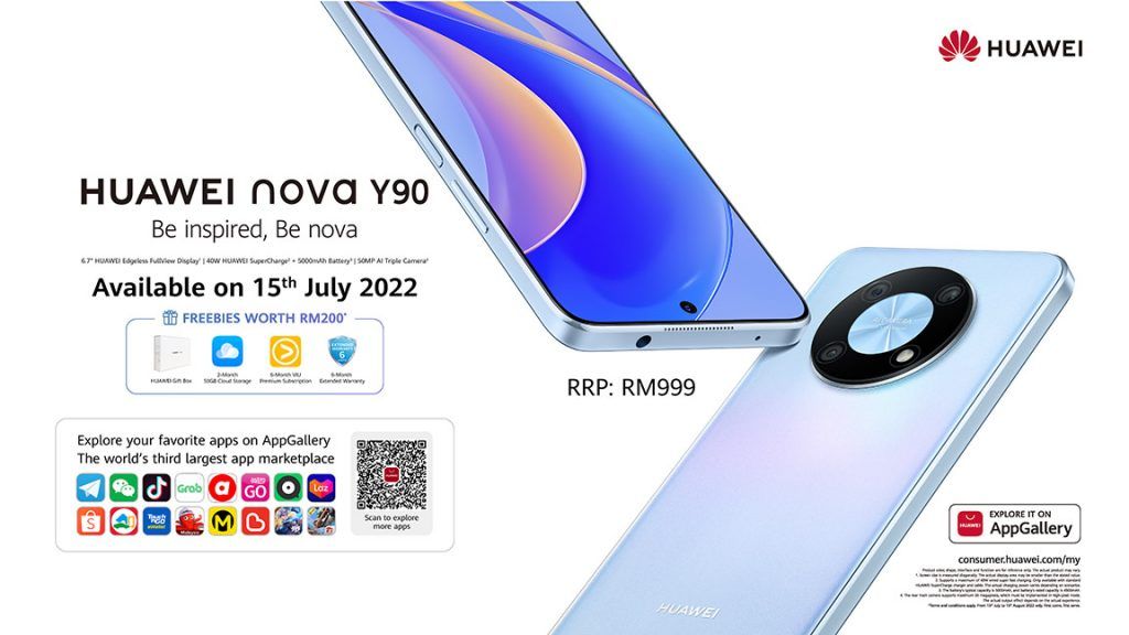 Huawei nova Y90 featured