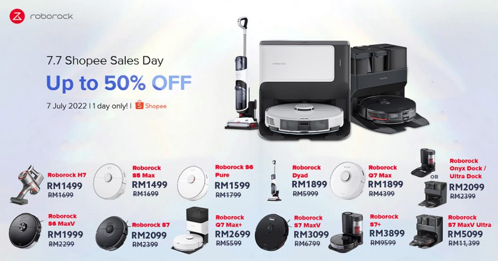 Roborock G10 and 7-7 sales 1