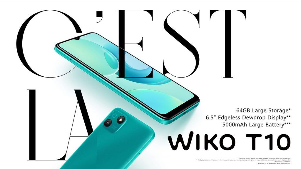 Wiko T10 smartphone