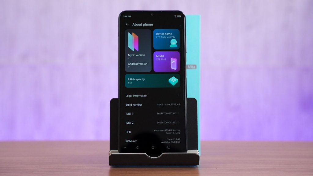 ZTE Blade V40 Vita