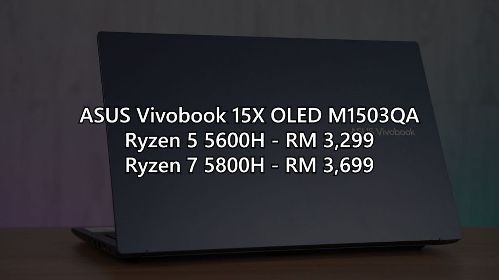 ASUS Vivobook 15X OLED M1503QA