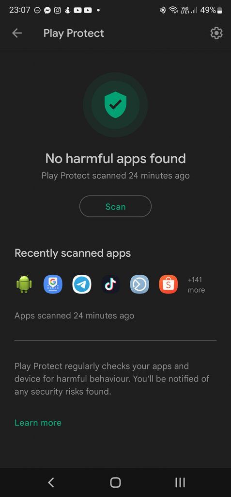 MIUI 13 themes Google Play Protect