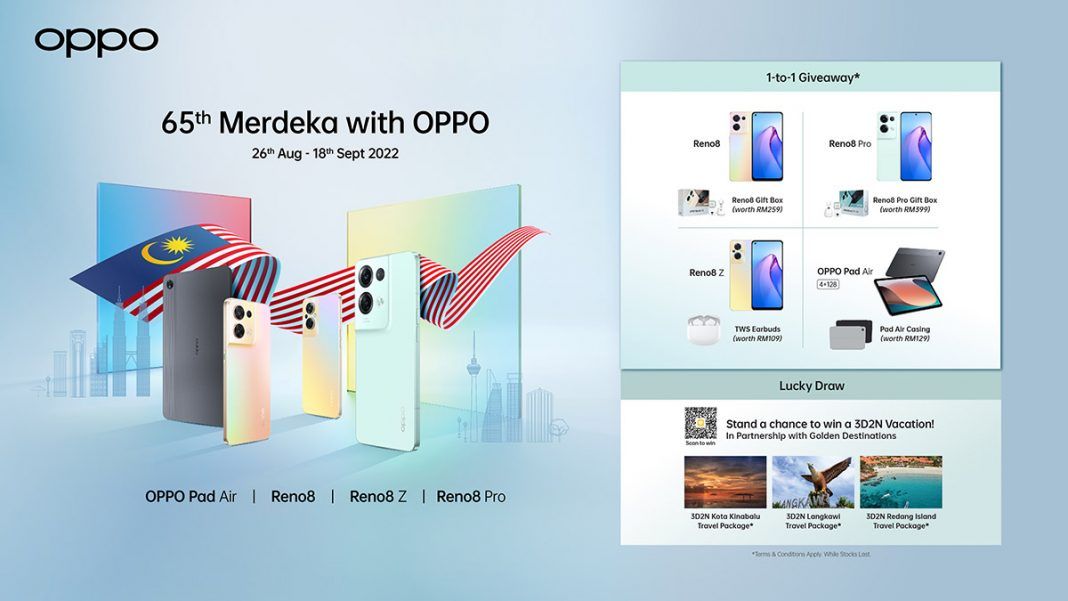 OPPO 65th Merdeka Sale Malaysia featured