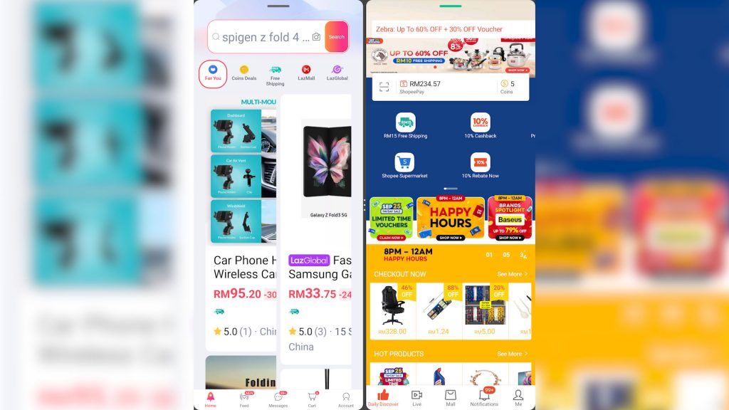 Samsung Galaxy Z Fold4 multitasking