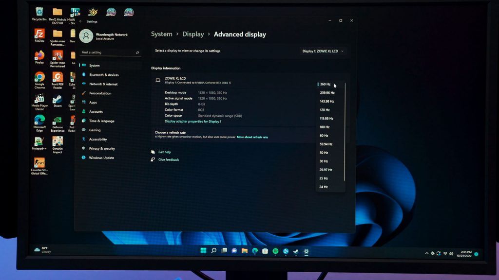 How BenQ Zowie XL2566K Stand Out From the Competition 44