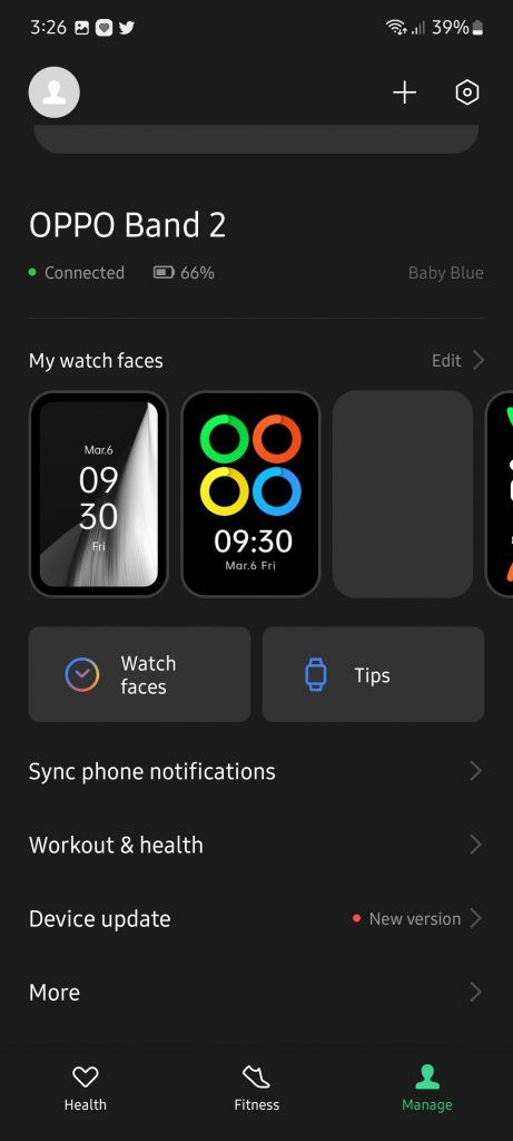 OPPO Band 2 HeyTap Health 3