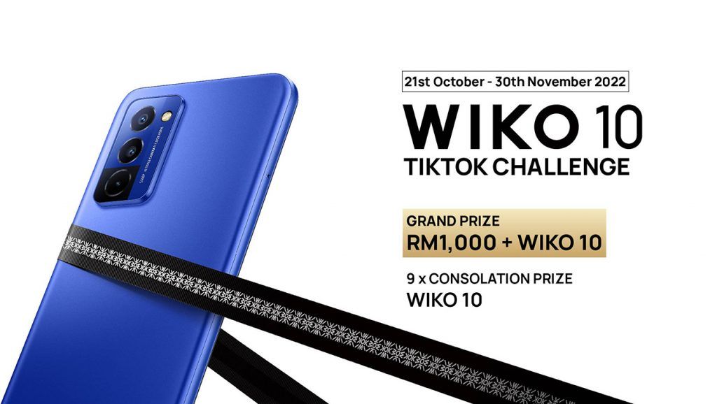 WIKO 10 TikTok Challenge Malaysia featured