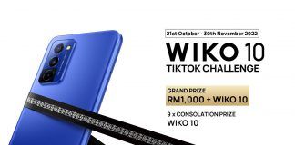 WIKO 10 TikTok Challenge Malaysia featured