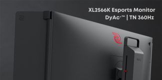 BenQ ZOWIE XL2566K TN 360Hz DyAc+ Gaming Monitor featured