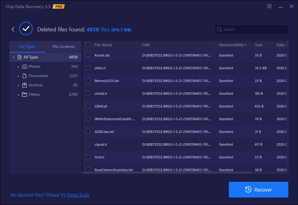 Review - iTop Data Recovery - Highly trustable yet comes with some quirks 1