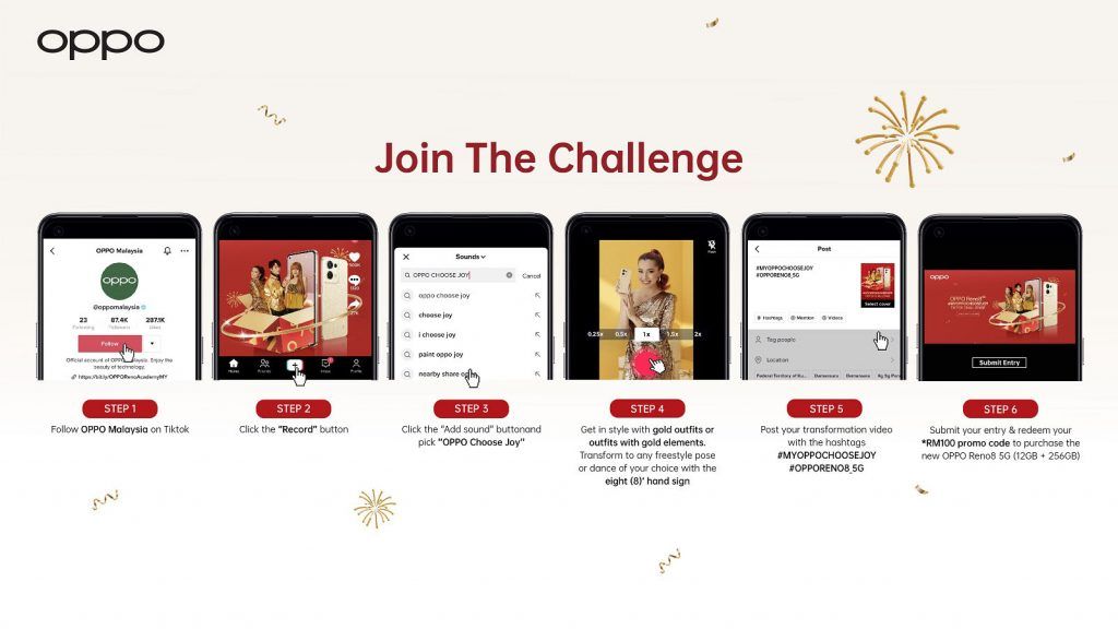 OPPO Choose Joy TikTok Challenge 2