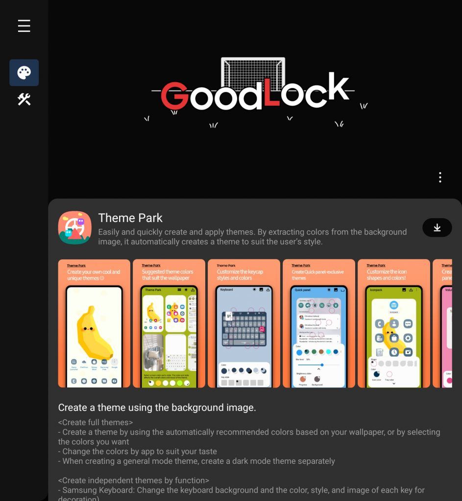 Samsung Good Lock 2