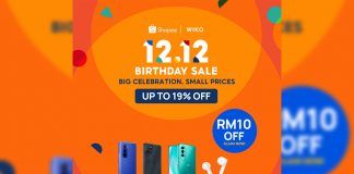 WIKO Malaysia Shopee 12.12 Birthday Sale featured