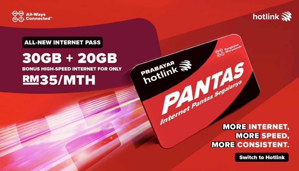 Maxis Hotlink revamped mobile data plans 2023 featured