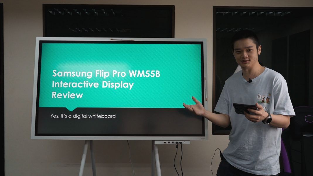 Samsung Flip Pro 55-inch WM55B