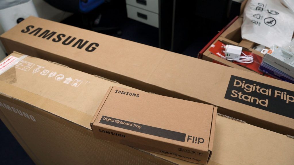Samsung Flip Pro 55-inch WM55B