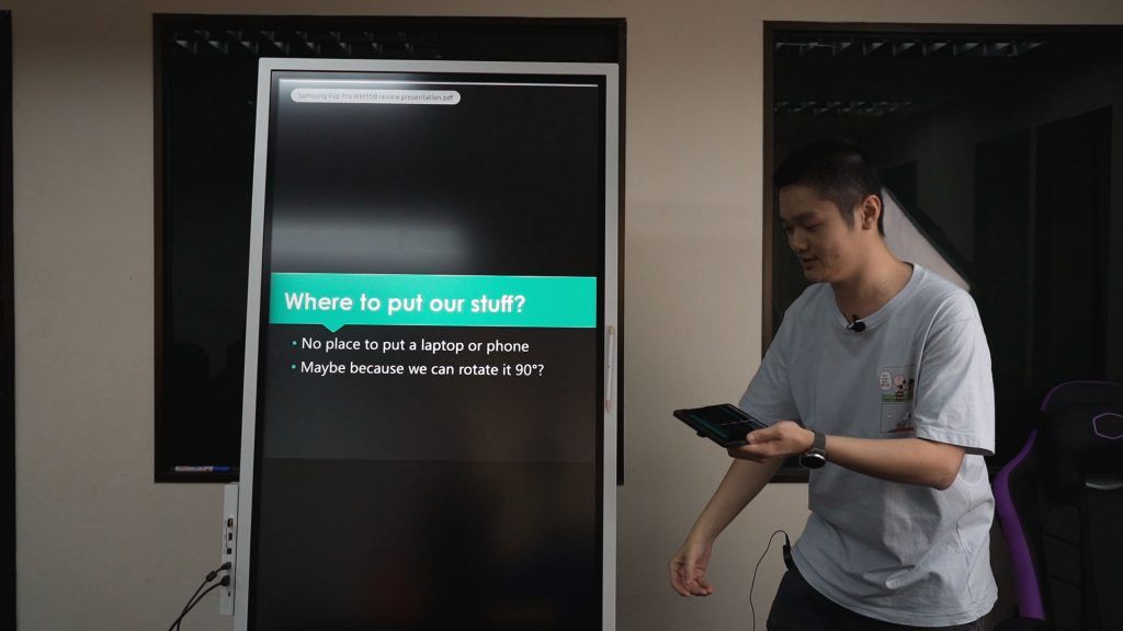 Samsung Flip Pro 55-inch WM55B
