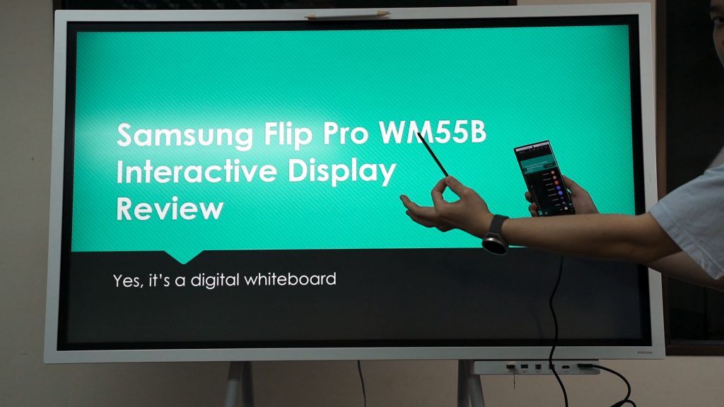 Samsung Flip Pro 55-inch WM55B