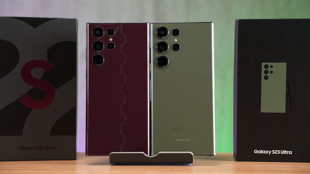Samsung Galaxy S22 Ultra vs Samsung Galaxy S23 Ultra
