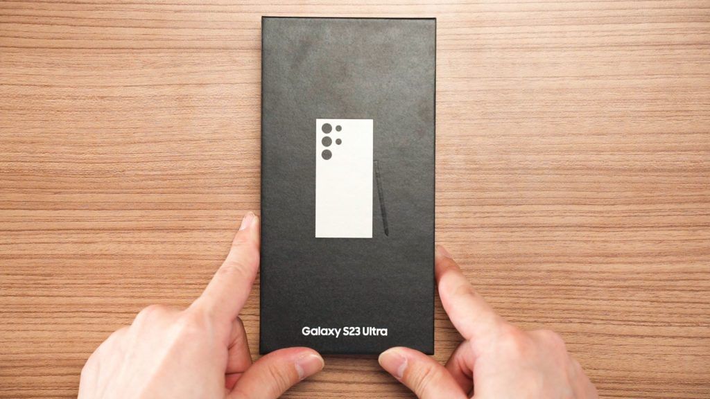 Samsung Galaxy S23 Ultra unboxing