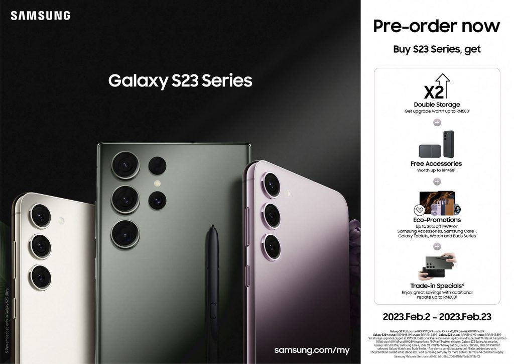 Samsung Galaxy S23 series pre-order