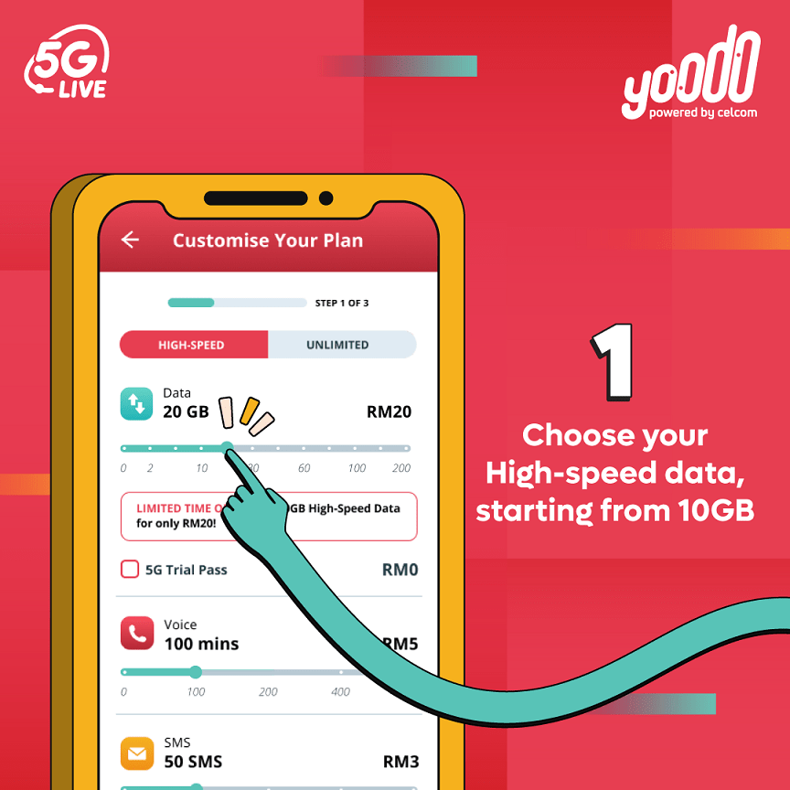 Yoodo now offers 5G connection trial packs for all users to test out ...