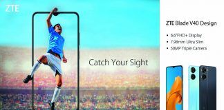 ZTE Blade V40 Design featured