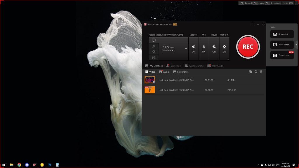 iTop Screen Recorder 3
