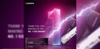 Kingston no.1 SSD shipment in 2022 featured
