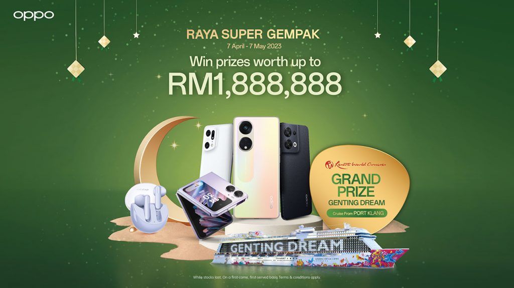 OPPO Raya Super Gempak promo Malaysia 2023 featured
