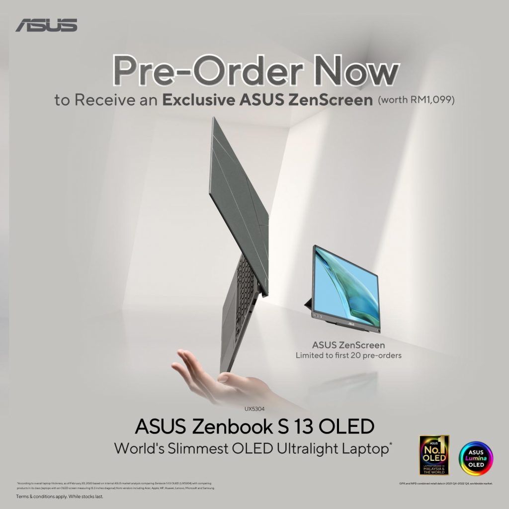 ASUS Zenbook S 13 OLED UX5304 Preorder