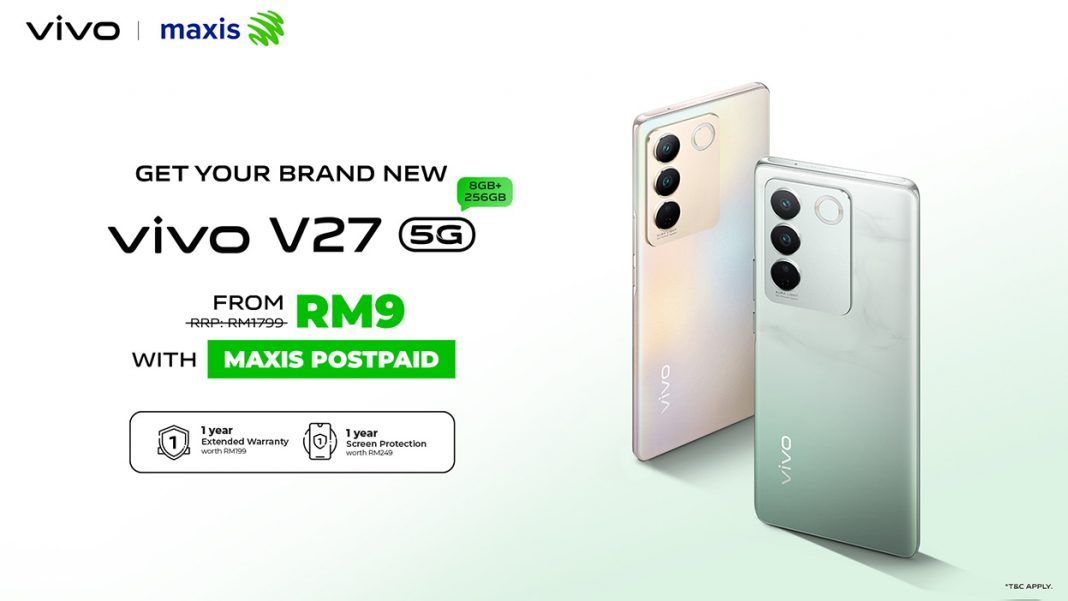 vivo V27 X90 promo Maxis Centre Plaza Merdeka Kuching Malaysia featured