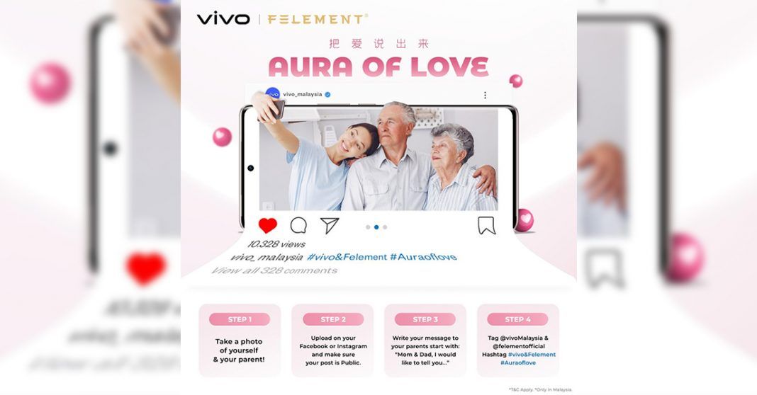 vivo malaysia Aura of Love competition 2023 featured
