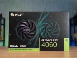 Review – Palit GeForce RTX 4060 Dual: A surprisingly power efficient GPU for 1080P Gaming